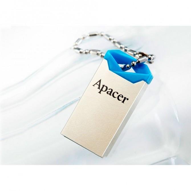 Флеш пам'ять Apacer USB 16Gb AH111 Синiй-4