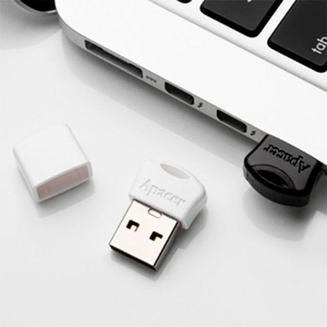 Флеш память Apacer USB 16Gb AH116 White-2