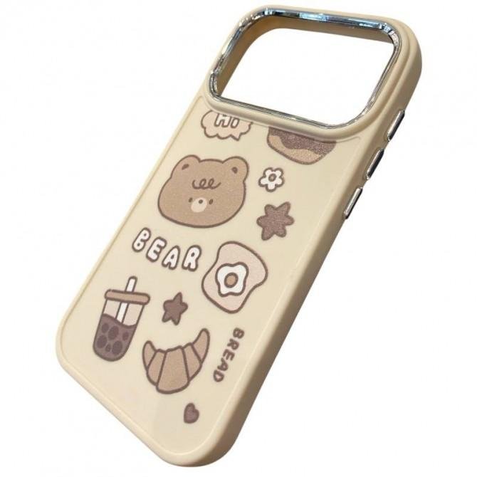 Накладка Graffiti Cartoon для iPhone 17 Pro Bear&Sweets-1