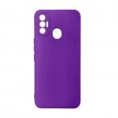Чехол  Soft Case TECNO Spark 7 Фиолетовый FULL
