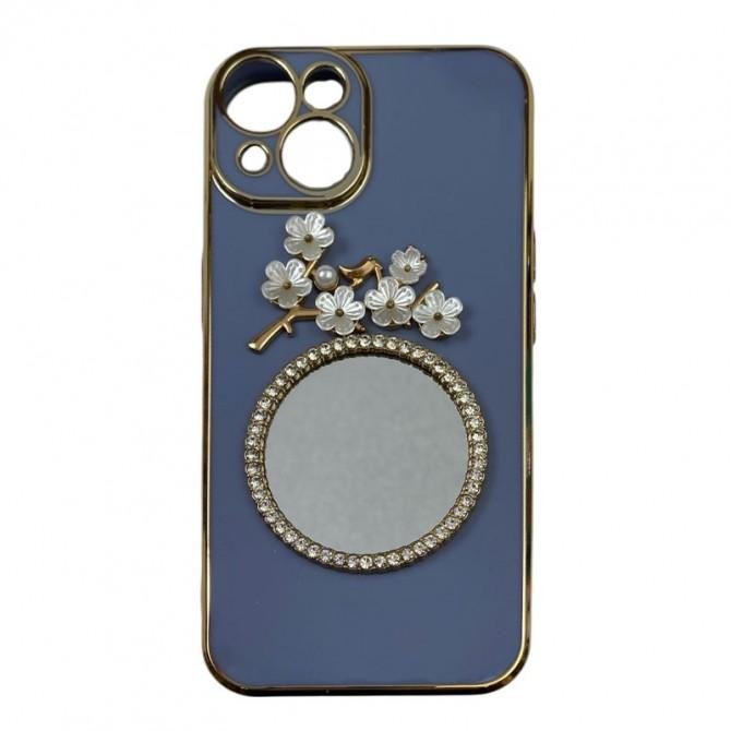 Чехол Mirror series for iPhone 15 Blue