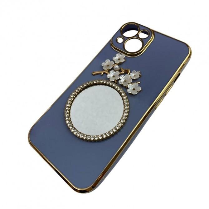 Чехол Mirror series for iPhone 15 Blue-1