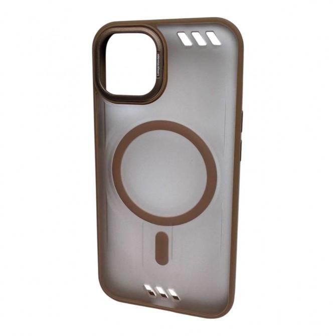 Чехол MATT CASE with MagSafe iPhone 15 Brown