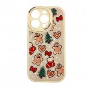 Чехол TPU Cute Christmas iPhone 14 Pro White Чехол TPU Cute Christmas iPhone 14 Pro White
