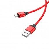 Кабель Borofone BX87 Sharp Lightning Red 1m