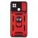 Чехол HONOR Hard Defence Series Xiaomi Redmi 9c/ Redmi 10A Red (with Camshield and magnet)