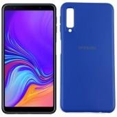 Чохол Soft Case для Samsung A750 Galaxy A7 2018 Темно Синій