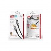 Кабель XO NBQ180A Type-C to Lightning 20W 1m Black Кабель XO NBQ180A Type-C to Lightning 20W 1m Black