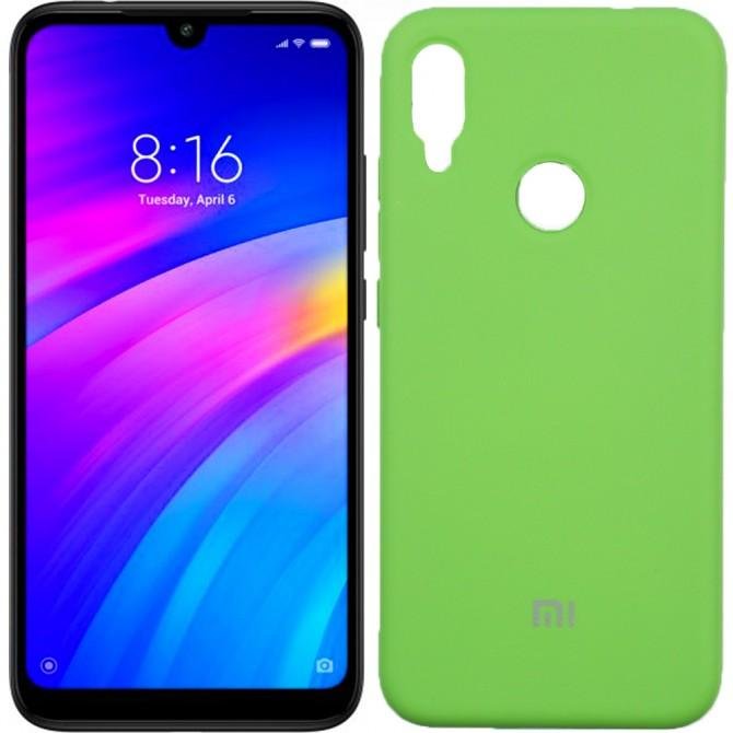 Чехол Soft Case для Xiaomi Redmi Note 7 Зеленый