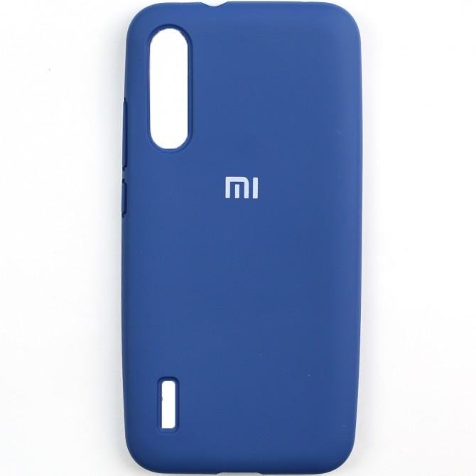 Чохол Soft Case для Xiaomi Mi A3 Темно Синiй FULL-1