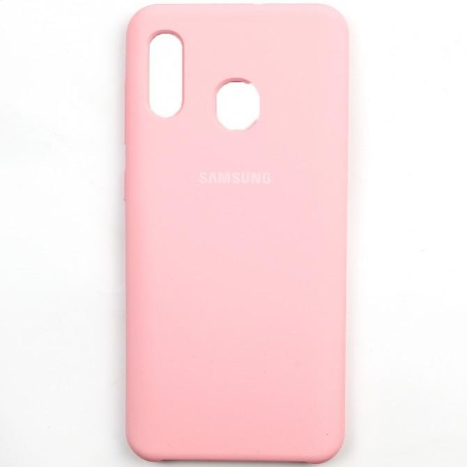 Чохол Soft Case для Samsung A205/305 Galaxy A20/A30 2019 Свiтло Рожевий-1