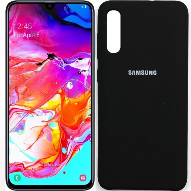Чехол Soft Case для Samsung A705 Galaxy A70 2019 Черный