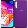 Чехол Soft Case для Samsung A705 Galaxy A70 2019 Фиолетовый