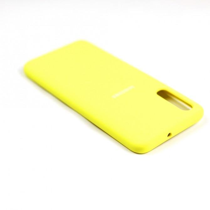 Чехол Soft Case для Samsung A705 Galaxy A70 2019 Желтый-2