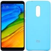 Чехол Soft Case для Xiaomi Redmi 5 Ярко Синий