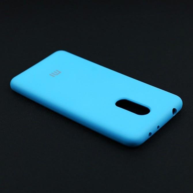 Чохол Soft Case для Xiaomi Redmi 5 Яскраво Синiй-3