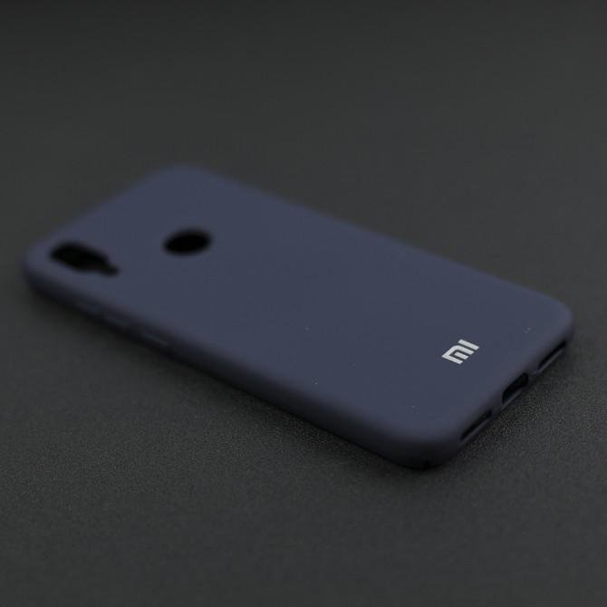 Чехол Soft Case для Xiaomi Redmi 7 Темно Синий-3