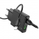 Мережевий зарядний пристрій 1USB + Type-C Hoco N38 PD20W+QC3.0 Black + Cable Type-C to Lightning