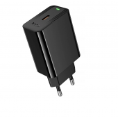 Сетевое зарядное устройство 1Type-C Hoco CS93A Leader PD20W Black