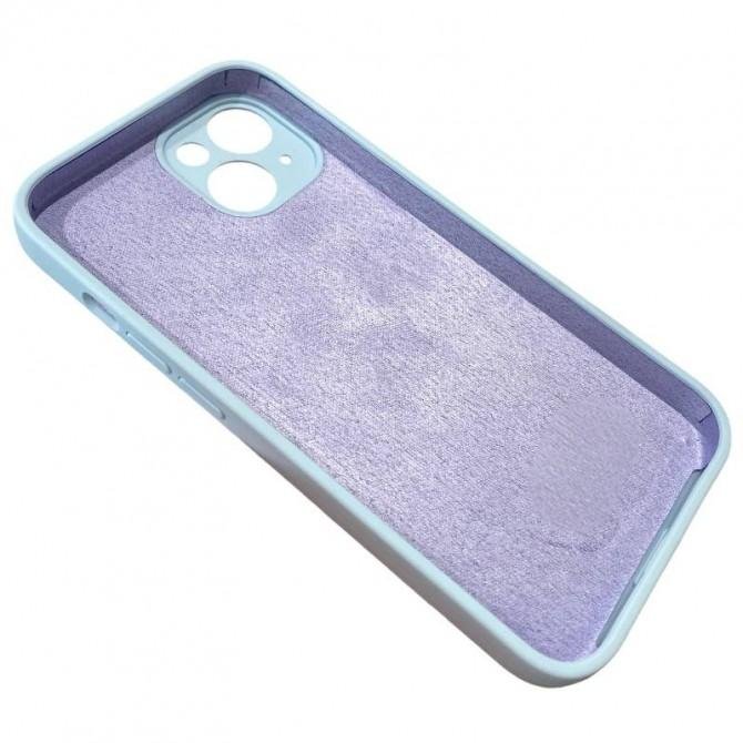 Накладка Soft Case Print для iPhone 14 Light Blue-5