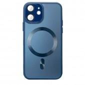 Чехол силиконовый MagSafe для Apple iPhone 11 Blue