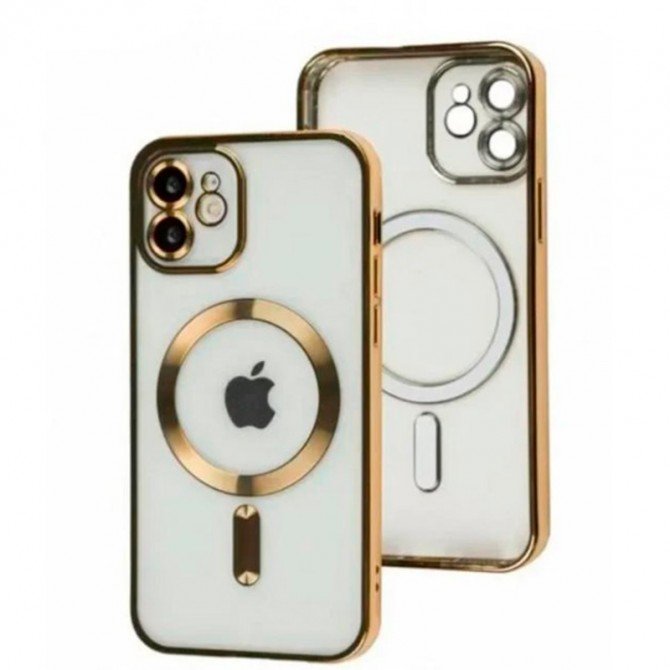 Чохол силіконовий MagSafe для Apple iPhone 11 Gold