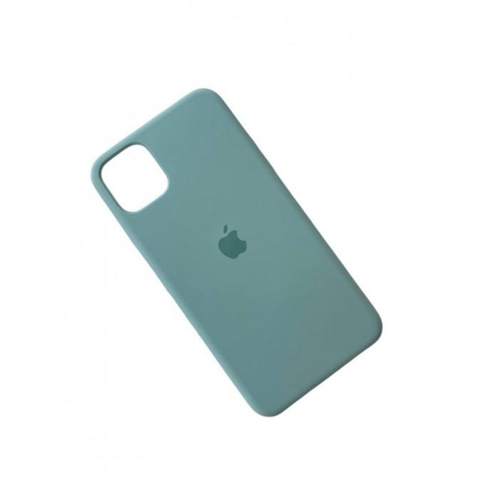Силиконовый чехол для iPhone 11 Pro Max Пастельно-Зеленый-1