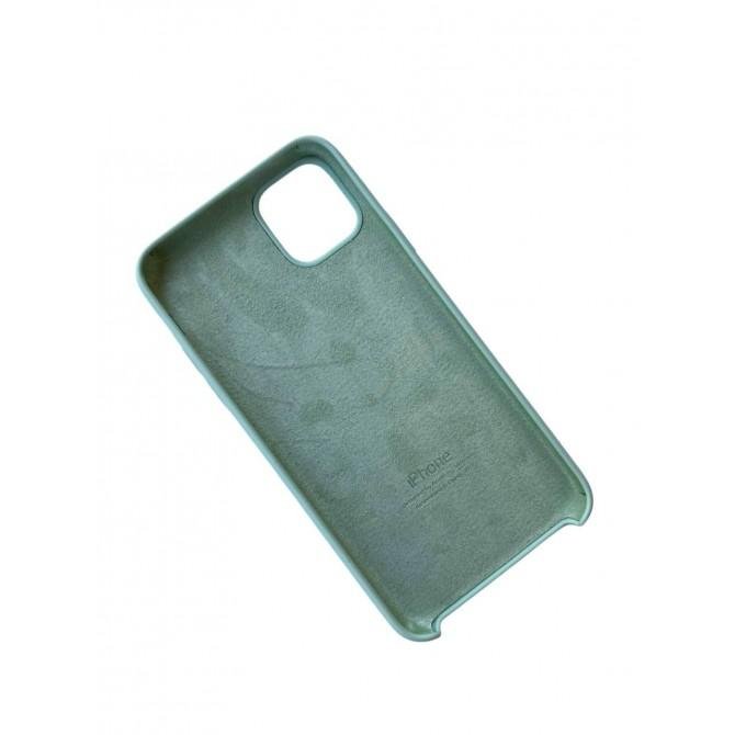 Силиконовый чехол для iPhone 11 Pro Max Пастельно-Зеленый-2