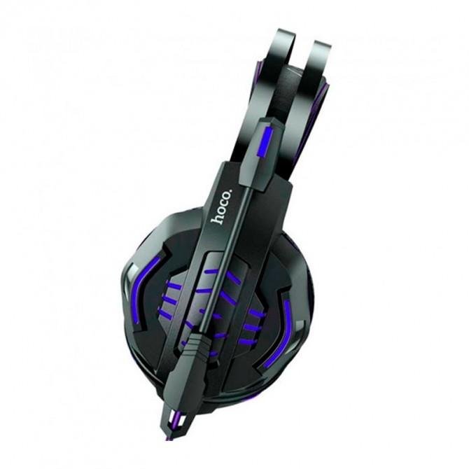 Наушники Игровые Hoco W102 Color Tour Blue-2