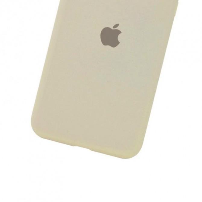 Оригинальный силиконовый чехол для iPhone 12 /12 Pro Антично Белый-3