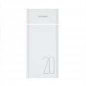 Повербанк Usams US-CD75 PB14 20000 mAh Бiлий Повербанк Usams US-CD75 PB14 20000 mAh Бiлий