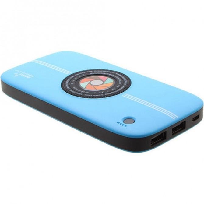 Повербанк Remax (OR) RPP-91 Camera 10000mAh Синiй (Wireless)-1