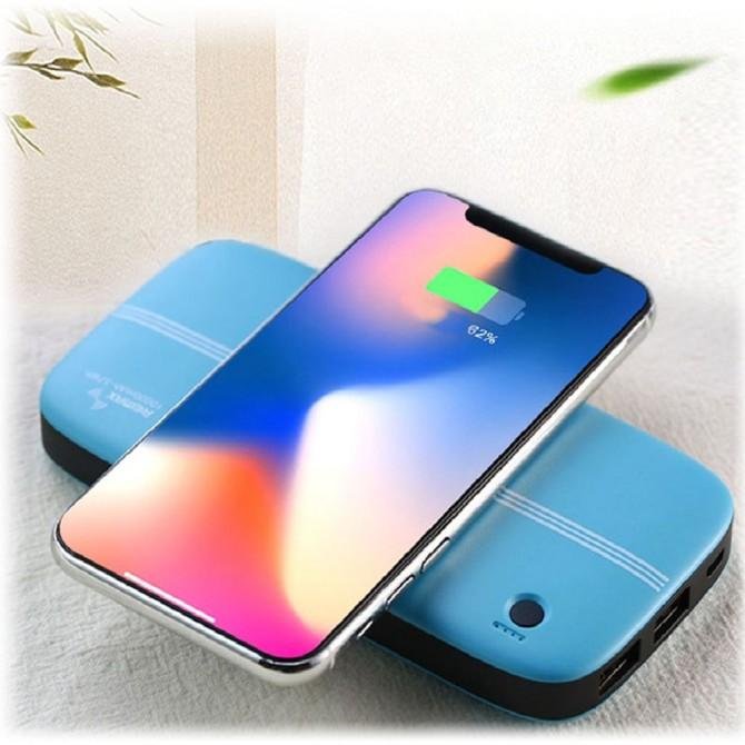 Повербанк Remax (OR) RPP-91 Camera 10000mAh Синiй (Wireless)-2