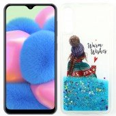 Чохол Girls Christmas Aqua Series для Samsung A307/A505 Galaxy A30s/A50 Теплi обiйми