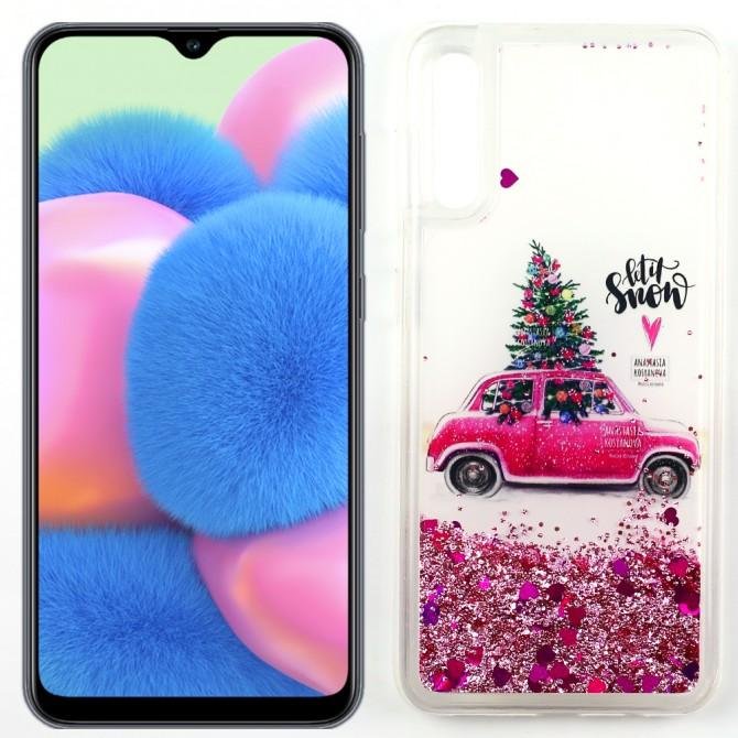 Чехол Girls Christmas Aqua Series для Samsung A307/A505 Galaxy A30s/A50 Let`s Snow