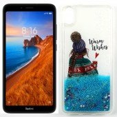 Чохол Girls Christmas Aqua Series для Xiaomi Redmi 7a Теплi обiйми