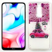 Чохол Girls Christmas Aqua Series для Xiaomi Redmi 8 Нехай снiжить