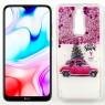 Чехол Girls Christmas Aqua Series для Xiaomi Redmi 8 Let`s Snow