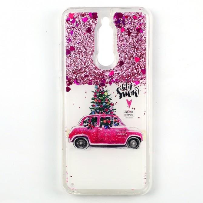 Чехол Girls Christmas Aqua Series для Xiaomi Redmi 8 Let`s Snow-1