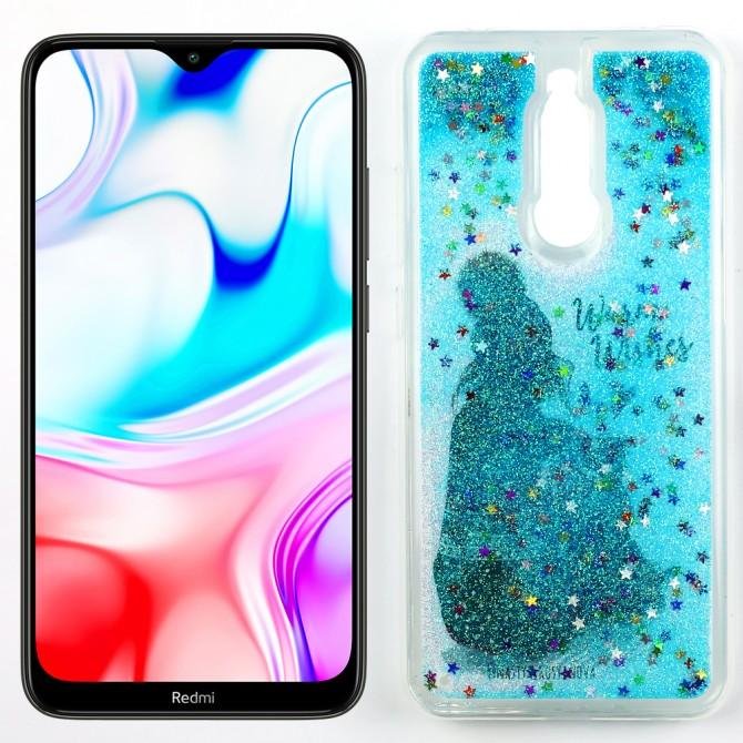 Чехол Girls Christmas Aqua Series для Xiaomi Redmi 8 Warm Wishes