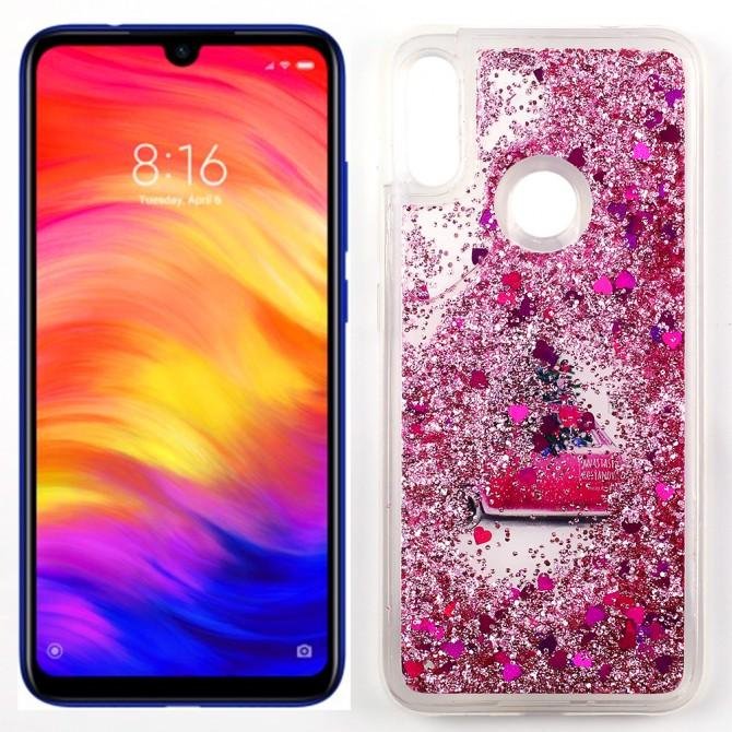 Чехол Girls Christmas Aqua Series для Xiaomi Redmi Note 7 Let`s Snow