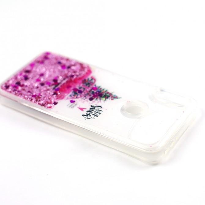 Чехол Girls Christmas Aqua Series для Xiaomi Redmi Note 7 Let`s Snow-2