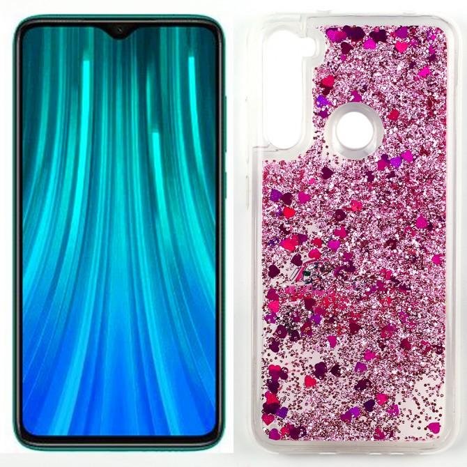 Чехол Girls Christmas Aqua Series для Xiaomi Redmi Note 8 Let`s Snow