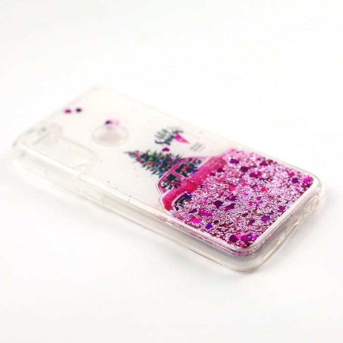 Чехол Girls Christmas Aqua Series для Xiaomi Redmi Note 8 Let`s Snow-3