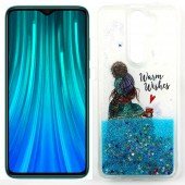 Чохол Girls Christmas Aqua Series для Xiaomi Redmi Note 8 Pro Теплi обiйми