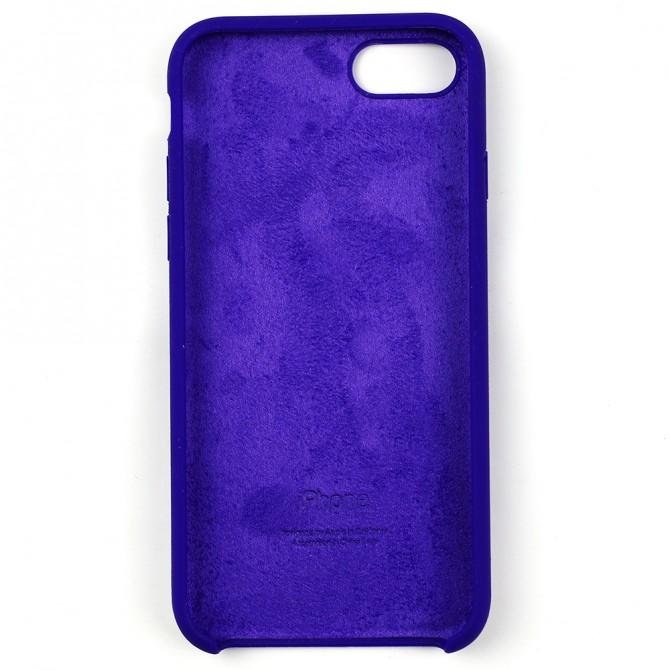 Чехол силиконовый для iPhone 6/6s Темно Фиолетовый-2