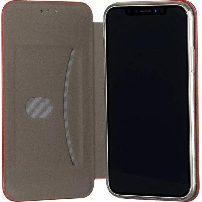 Чохол книжка Leather Gelius for Xiaomi Redmi 8a Red-1