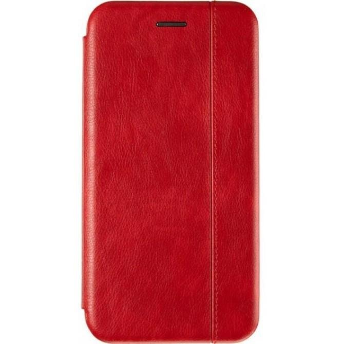 Чохол книжка Leather Gelius for Xiaomi Redmi 8a Red-3