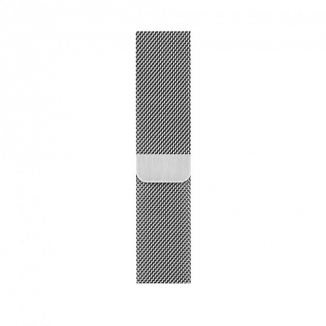 Ремешок для Apple Watch 42/44mm Steel Milanese Loop Silver-2