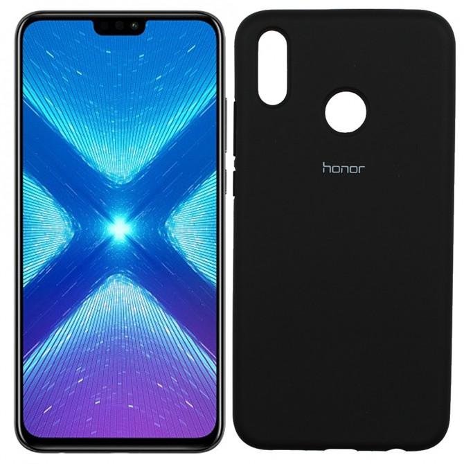Чехол Soft Case для Huawei Honor 8x Чёрный FULL